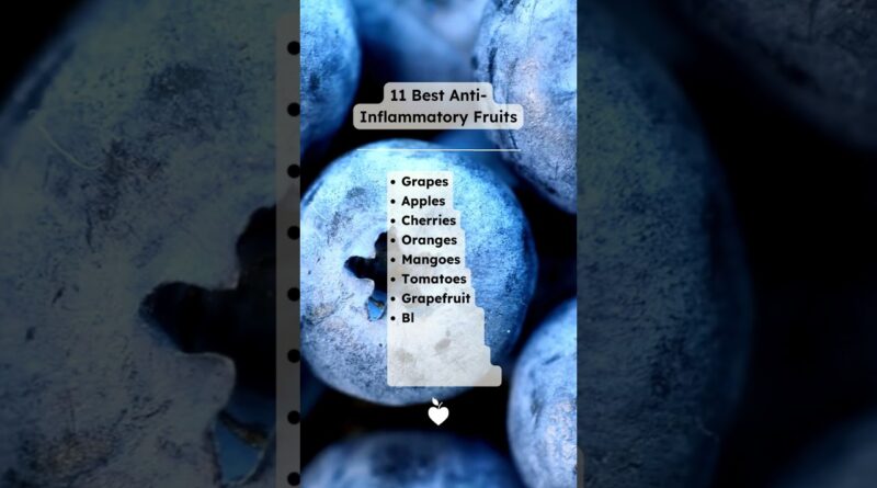 11 Best Anti-Inflammatory Fruits #shorts #antiinflammatory #inflammation #antiinflammatoryfoods
