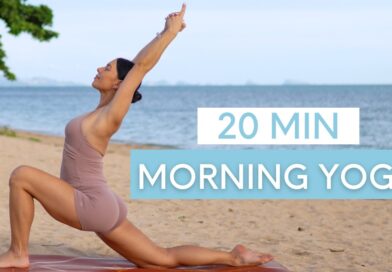 20 MIN MORNING YOGA FLOW || Yoga Flow To Stretch & Feel Good (Pregnancy Friendly)