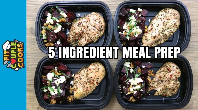 How to Meal Prep – Ep. 75 – Roast Chicken and Beet Salad ($3 Each/4 Meals)