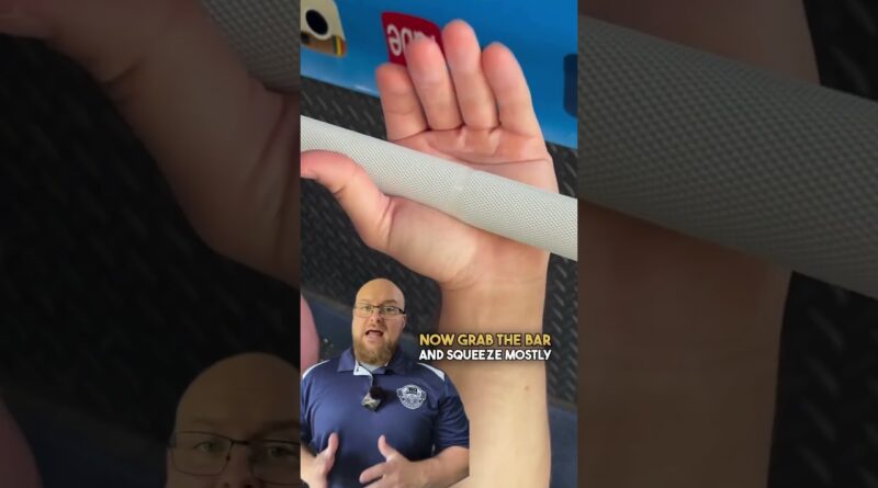 Best Grip For Bench Press #gymtip